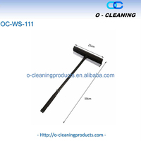 Двусторонний скребок для окон O-Cleaning, автомобильный скребок для стекол, губка-скребок для чистки лобового стекла и резиновый скребок