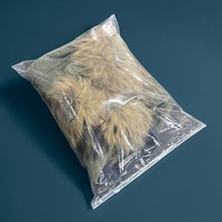 Sacs en plastique transparents Taiyan résistants à la chaleur, refermables avec fermeture éclair, pour l'emballage de couettes en coton et de coupe-vent
