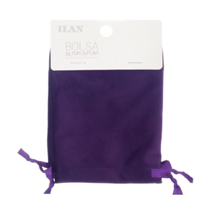 Borsa in velluto Ilan 7x9 cm viola scuro 2 pezzi per conservare gioielli - Product Image 1