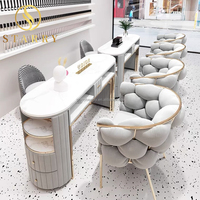 Table de manucure professionnelle pour enfants, meubles de bureau, pour manucure