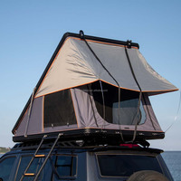 Auvent de toit de voiture - Léger, quatre saisons, structure en acier inoxydable, ouverture automatique rapide - Imperméable, réglable - Modèle CRT-001