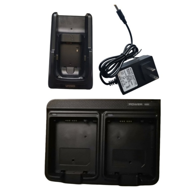 Original New I9000S Smart POS Terminal USB Charging Dock with Dual-battery Charger