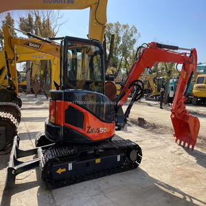 Petite pelleteuse sur chenilles Hitachi ZX50U d'occasion de 5 tonnes/mini pelle hydraulique ZX50 d'occasion Hitachi zx50u ZX 50U 50 - Product Image 3