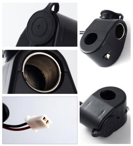 Enchufe de alimentación para manillar de motocicleta, enchufe para encendedor de cigarrillos - Product Image 2
