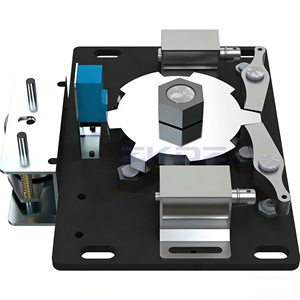 Tourniquet trépied hydraulique avec mécanisme anti-retour, rotation à 120 degrés, fonctionnement fluide, pour contrôle d'accès piétonnier - Product Image 3