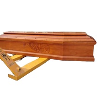 Ataúdes de Madera Maciza para Adultos, Estilo Europeo, Biodegradables y Ecológicos, con Forro de Satén, Diseños Personalizables y Estructura Duradera