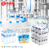 Solution complète de dinde Purification des boissons d'eau Remplisseuses d'embouteillage/Remplisseuse automatique en bouteille/Station de remplissage d'eau