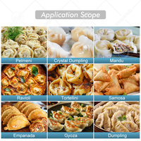 Chaîne de production entièrement automatique ORME pour la fabrication de Meilleures Empanadas, Raviolis et Dumplings Russes surgelés