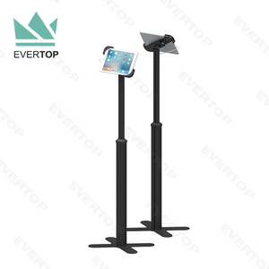 LSF03-D Có Thể Điều Chỉnh Chiều Cao Nhôm Làm Xáo Trộn-Phổ Khung Tablet Android Cho iPad Kiosk Giữ An Ninh Đứng Khóa - Product Image 2