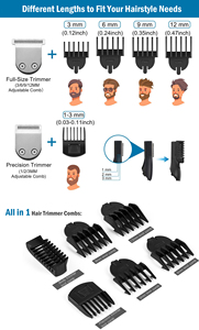 Tondeuses à <span class=keywords><strong>cheveux</strong></span> professionnelles pour la maison, outils <span class=keywords><strong>de</strong></span> <span class=keywords><strong>coupe</strong></span> <span class=keywords><strong>de</strong></span> <span class=keywords><strong>cheveux</strong></span> et <span class=keywords><strong>de</strong></span> rasage, soin <span class=keywords><strong>de</strong></span> la barbe pour homme, multifonction - Product Image 4
