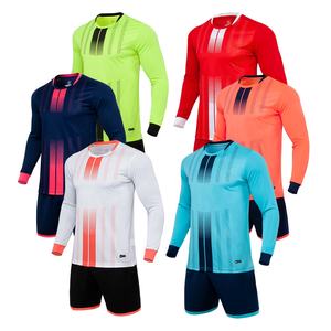 Maglia da calcio in bianco maglia da calcio a manica lunga personalizzata maglia da calcio maglia da calcio Set tuta da allenamento a maniche lunghe - Product Image 1