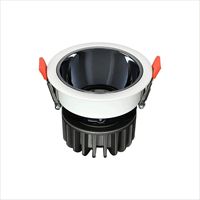 Lumière descendante anti-éblouissement super brillante, spot encastré LED moderne COB pour plafond de maison