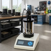 Automatic High Precision Asphalt Softening Point Tester Ring and Ball Apparatus ASTM D36 EN 1427 Bitumen Testing Equipment