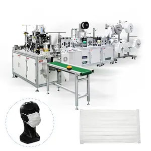 3-lagige Maske Automatische Maschine Krankenhaus Sauerstoff maske Maschinen maske Herstellung Maschine Preis