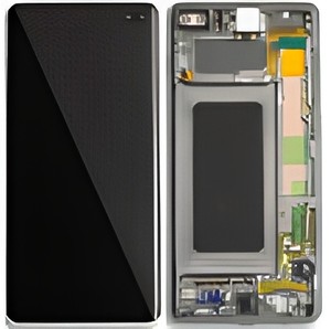 หน้าจอ AMOLED สำหรับ Samsung Galaxy S10 Plus G975 จอแสดงผล LCD พร้อมชุดจอดิจิตอลแบบสัมผัสพร้อมกรอบ รองรับการปลดล็อคด้วยลายนิ้วมือ - Product Image 1