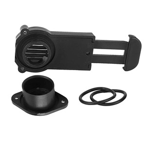 Valve de vidange noire en ABS pour bateau gonflable, kayak de pêche, pièce de rechange pour réparation - Product Image 5