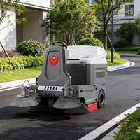 Nettoyeur de voirie autopropulsé CleanHorse M5, nouvelle machine de nettoyage de rue à batterie, brosse latérale, largeur de nettoyage 1400-2100 mm