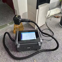 Petite machine de marquage laser à fibre portable 20W 30W pour le codage de la date d'expiration sur métal, plastique, verre, câbles, fils et tubes