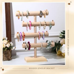 ที่วางเครื่องประดับโลหะอเนกประสงค์ เป็นมิตรกับสิ่งแวดล้อม ปรับแต่งได้ ใช้ตกแต่งบ้านและจัดเก็บต่างหูและกำไลข้อมือ - Product Image 1