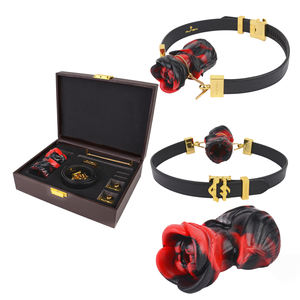 Nuovo Silicone regolabile bocca aperta bavaglio e cuoio SM imbracatura BDSM Sex Toy per gli amanti apertura fissazione bocca farcito sesso orale Gag - Product Image 1