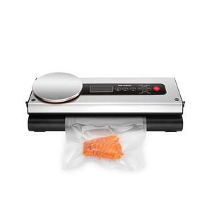 Macchina Sigillatrice Sottovuoto Elettrica in Acciaio Inox 80Kpa con Bilancia da Cucina e Display LCD per Uso Domestico e <span class=keywords><strong>Conservazione</strong></span> <span class=keywords><strong>Alimenti</strong></span> - Product Image 5