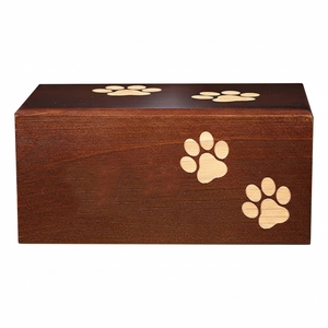 Urnas de cremación funeraria de estilo americano hechas a mano, venta al por mayor, urnas para cenizas de perros y gatos, urnas conmemorativas para mascotas para cenizas - Product Image 1