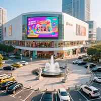 Usine polychrome Offre Spéciale d'écran d'affichage de la publicité de P10 LED fixe avec l'intense luminosité pour la tension 5V d'utilisation de magasin de détail
