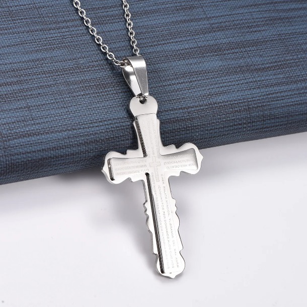 Silver with Chain