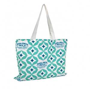 Grands sacs de sport en toile Sacs de week-end Sac fourre-tout en toile imprimé personnalisé - Product Image 5