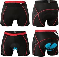 Short de cyclisme réversible pour femmes et hommes Pantalon de vélo en gel rembourré 3D avec design adsorbant respirant pour enfants
