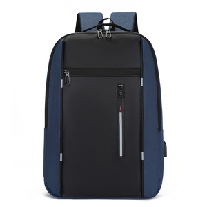 Men's Business <b>Backpack</b> <b>Large</b> Capacity 36-55L Multi-functional With Usb For Travel Commute Solid Color Blue Black Gray Red - Product Image 1