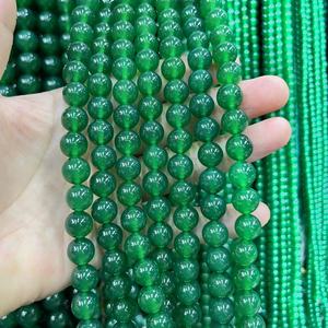 4mm 6mm 8mm 10mm 12mm 14MM 16mm ágata <span class=keywords><strong>verde</strong></span> <span class=keywords><strong>Calcedonia</strong></span> cuentas redondas lisas piedras preciosas ágata cuentas sueltas fabricación de joyas - Product Image 5