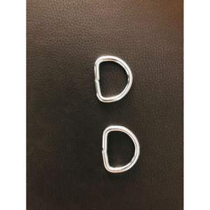 Correa de seguridad para cubierta de piscina con anillo en D de acero inoxidable, de 1.7 pulgadas de largo, paquete de 10 para piscinas enterradas - Product Image 3