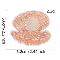 Personnalisé Fleur Coeur Valentine Broderie Patch Gâteau D'anniversaire Cerise Arc Broderie Badge Vêtements Accessoires