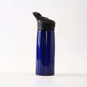 Stainless Steel Vacuum Tumbler Double Wall Insulated Red Blue Travel <b>Bottle</b> With Lid Modern Design - Product Image 5