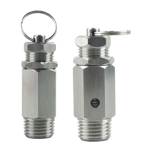 Válvula de seguridad neumática tipo resorte para compresores de aire, accesorios para calderas y generadores, válvula de bola para tanques de agua y gas de 1/4, 3/8 y 1/2 pulgada - Product Image 4