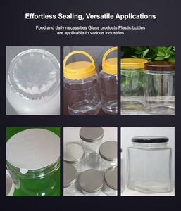 Máquina automática de sellado por inducción electromagnética con lámina de aluminio para tapas de botellas de vidrio y plástico, alimentos, bebidas y frascos de cosméticos - Product Image 3