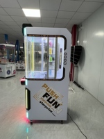 Machine de jeu à prix en forme de poupée à bouton-poussoir, machine de jeu pour enfants à monnayeur, équipement d'arcade à monnayeur pour divertissement intérieur
