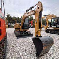 Mini-excavatrice CAT 305.5E2 d'occasion de haute qualité, hydraulique d'origine, 5,5 tonnes, faible nombre d'heures de travail, excavatrice d'occasion