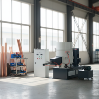 Machine d'agglomération plastique automatique à haute productivité pour le recyclage du PP/PE