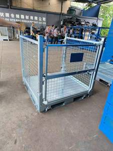 <span class=keywords><strong>Cages</strong></span> pour animaux de compagnie en acier pliable de grande taille, style personnalisable, robuste, revêtement en poudre, soudure en treillis métallique - Product Image 3