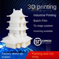 Modèle en résine personnalisé imprimé en 3D, plaque à main en ABS, usinage CNC, prototypage rapide, conception de diplôme