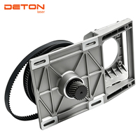 Boîte de vitesses hélicoïdale intégrée DETON 1.5/2, adaptée aux machines de gravure CNC, aux machines de découpe laser, aux crémaillères et aux engrenages