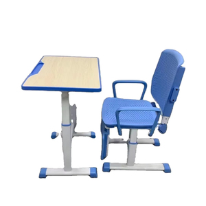 Chaises de classe à hauteur réglable en matériau écologique à cadre en fer successeur pour étudiants et écoles en stock - Product Image 1