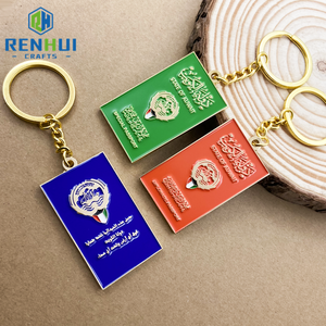 중국 도매 사용자 정의 당신을 자신의 로고 금속 3D 키 체인 Llaveros De 금속 기념품 선물 - Product Image 6