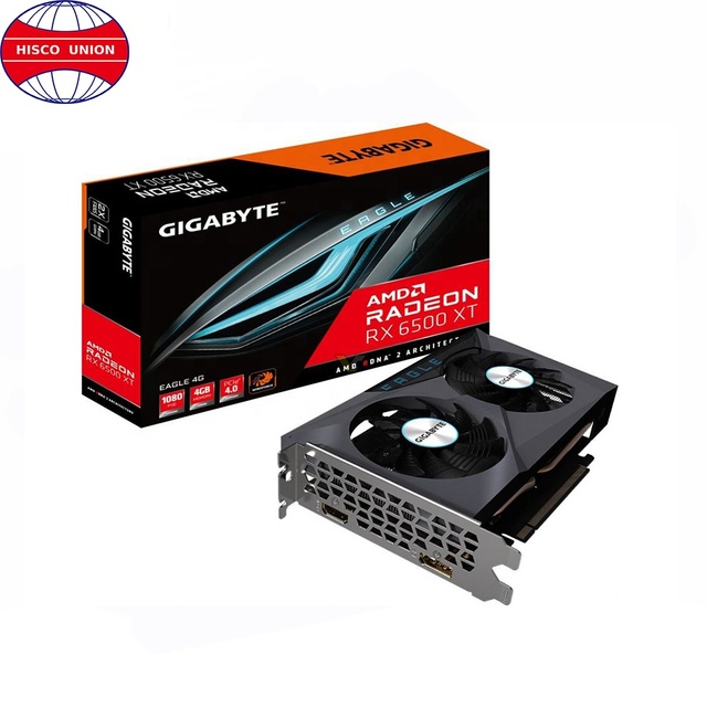 Original New in Stock for GIGABYTE Radeon RX 6500 XT 4GB EAGLE OC GDDR6 Graphics Card