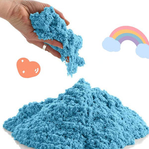 Ensemble de bac à sable magique Space Sand, jouets de sable pour enfants, multiples moules à sable, seau, sable spatial, dinosaures, fruits - Product Image 1