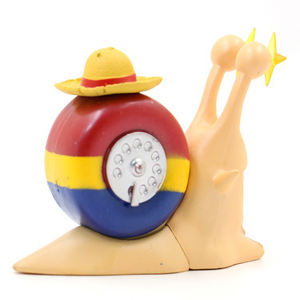 12 unids/set Anime One Pieced Ace <span class=keywords><strong>Luffy</strong></span> Law Doflamingo modelo colección niños regalo <span class=keywords><strong>Luffy</strong></span> teléfono Caracol gusano <span class=keywords><strong>Den</strong></span> <span class=keywords><strong>Mushi</strong></span> - Product Image 6