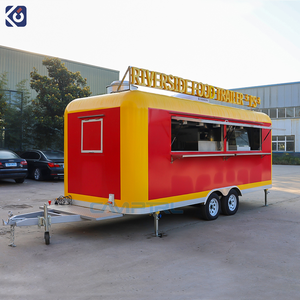 Mobile Food Trailer Burger Coffee Bar Catering Food Truck With Full Kitchen Fast Food Car for Restaurant - Product Image 3