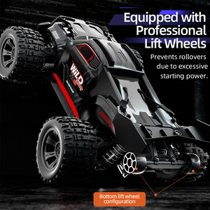 Coches RC <span class=keywords><strong>de</strong></span> 2.4Ghz 4WD, Todoterreno Eléctrico con Control Remoto por Radio, Camionetas Monstruo <span class=keywords><strong>de</strong></span> Juguete para Niños, Regalos - Product Image 4